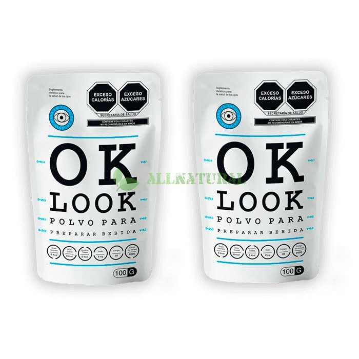 Ok Look powder 🔺 producto para la salud ocular En Perú