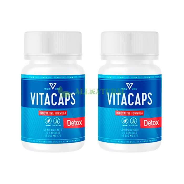 Vitacaps Detox 🔺 remedio para la infección parasitaria del cuerpo En Mexico